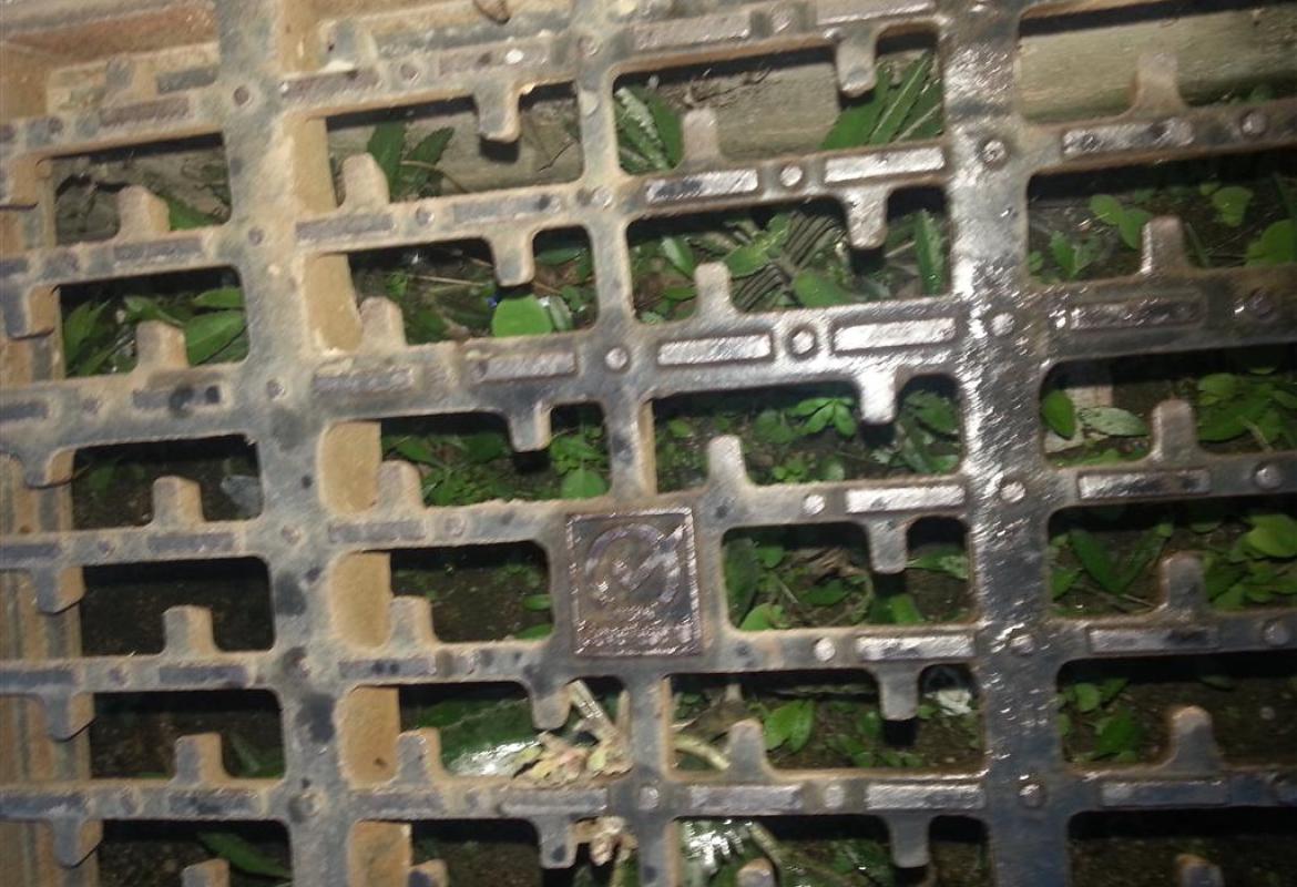 Tombini intasati. Allagamenti certi! 