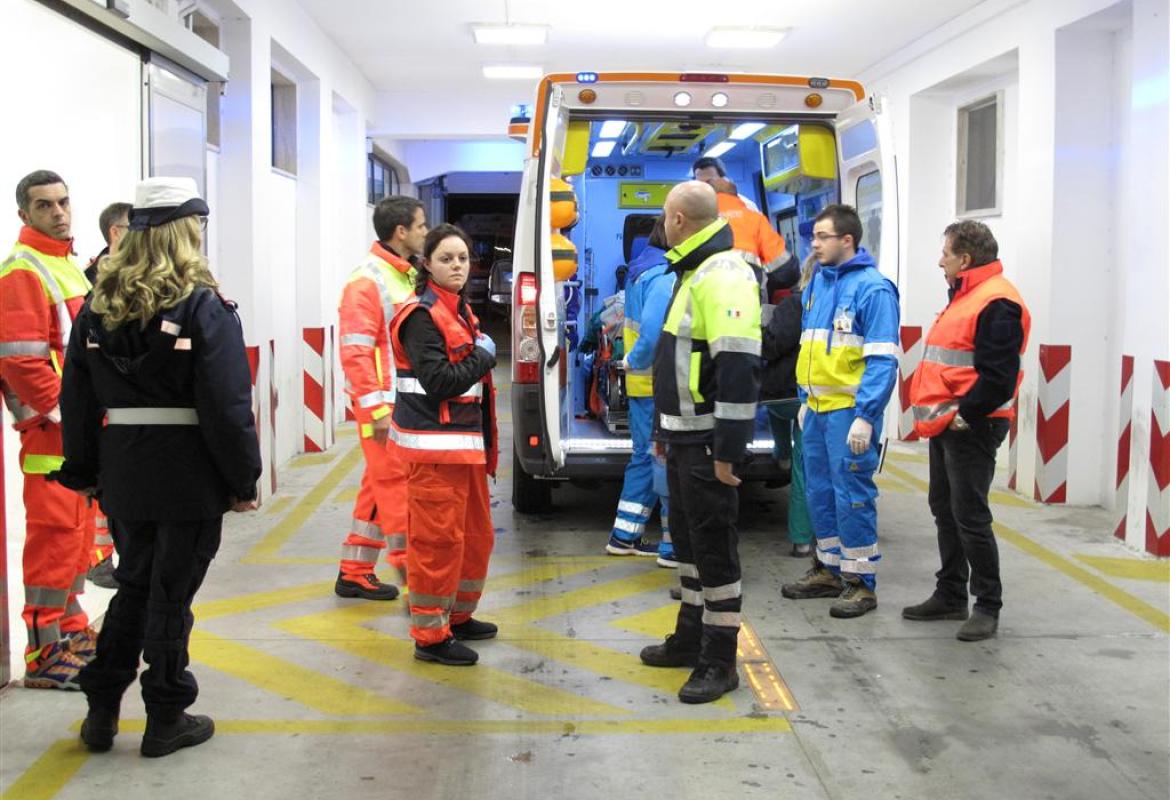 Ricoverata a Galatina l'anziana che ha perso il marito sul traghetto in fiamme