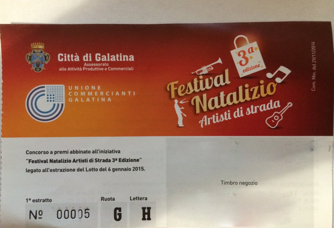 A Palazzo Orsini la consegna dei buoni spesa messi in palio dall'Unione Commercianti di Galatina