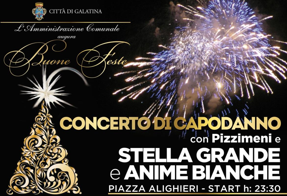 Stella Grande e le Anime Bianche in piazza San Pietro per il Capodanno