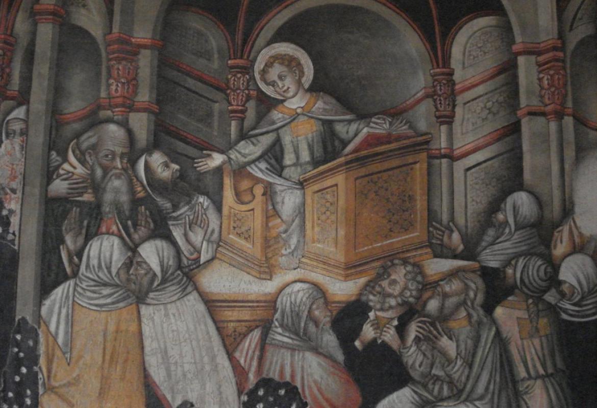 «Taci! Esci da quell'uomo»