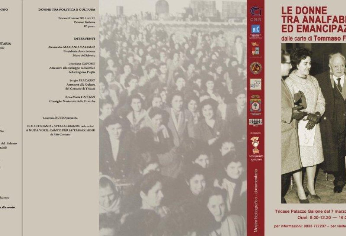 “Le donne tra analfabetismo ed emancipazione. Dalle carte di Tommaso Fiore”