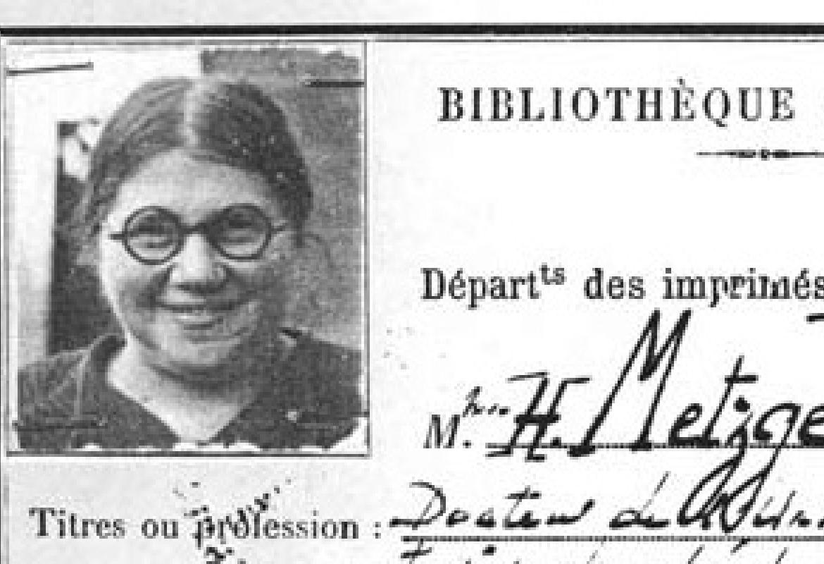 Hélène Metzger, la scienza come arma contro il nazismo 