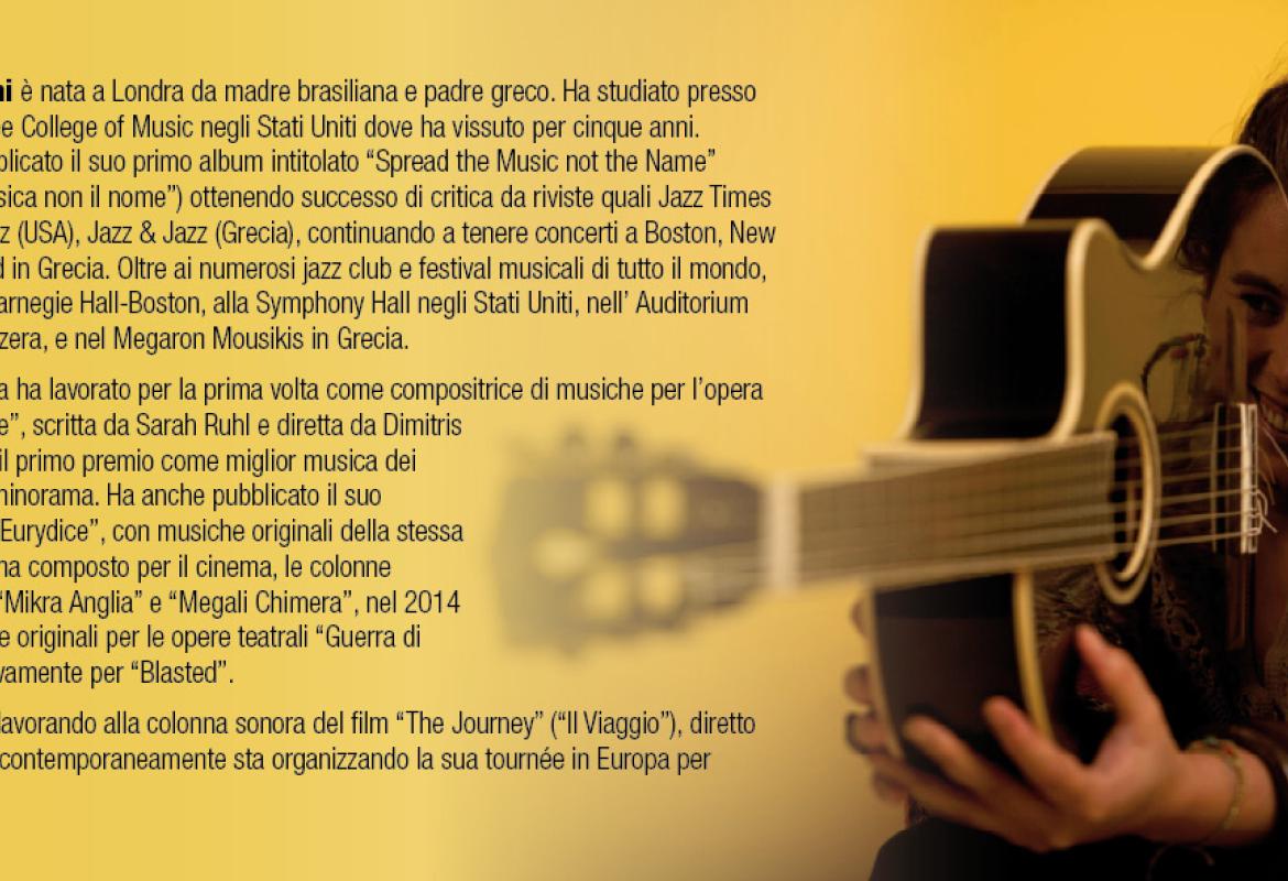 Katerina Polemi a Galatina per  la "Giornata Internazionale UNESCO del Jazz 2015"