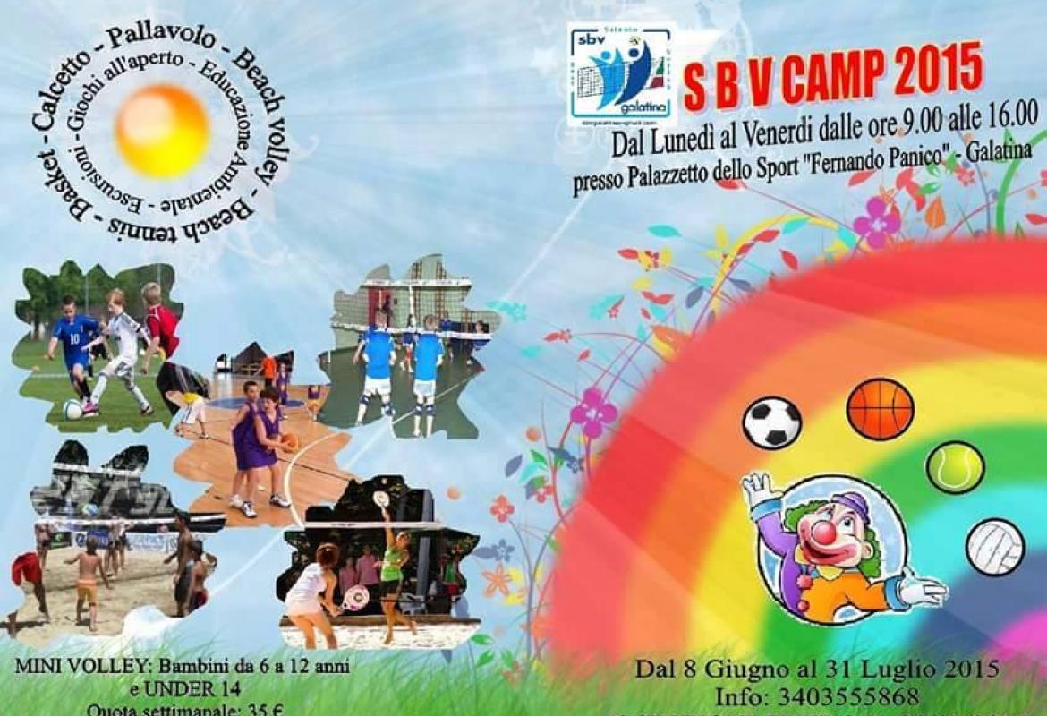 SBV Camp 2015 aperte le iscrizioni