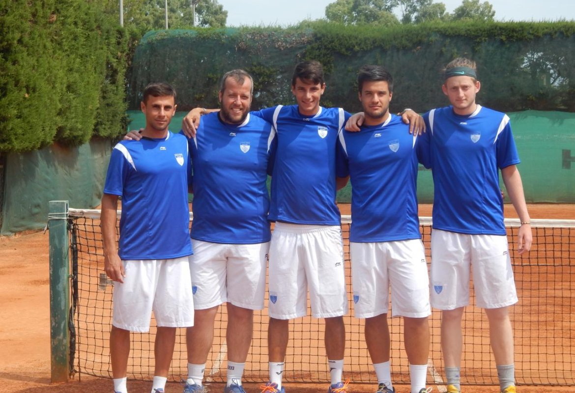 Il Circolo Tennis Galatina conquista la permanenza in B
