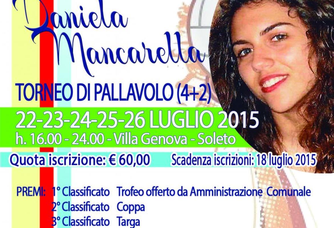 Terzo memorial 'Daniela Mancarella'