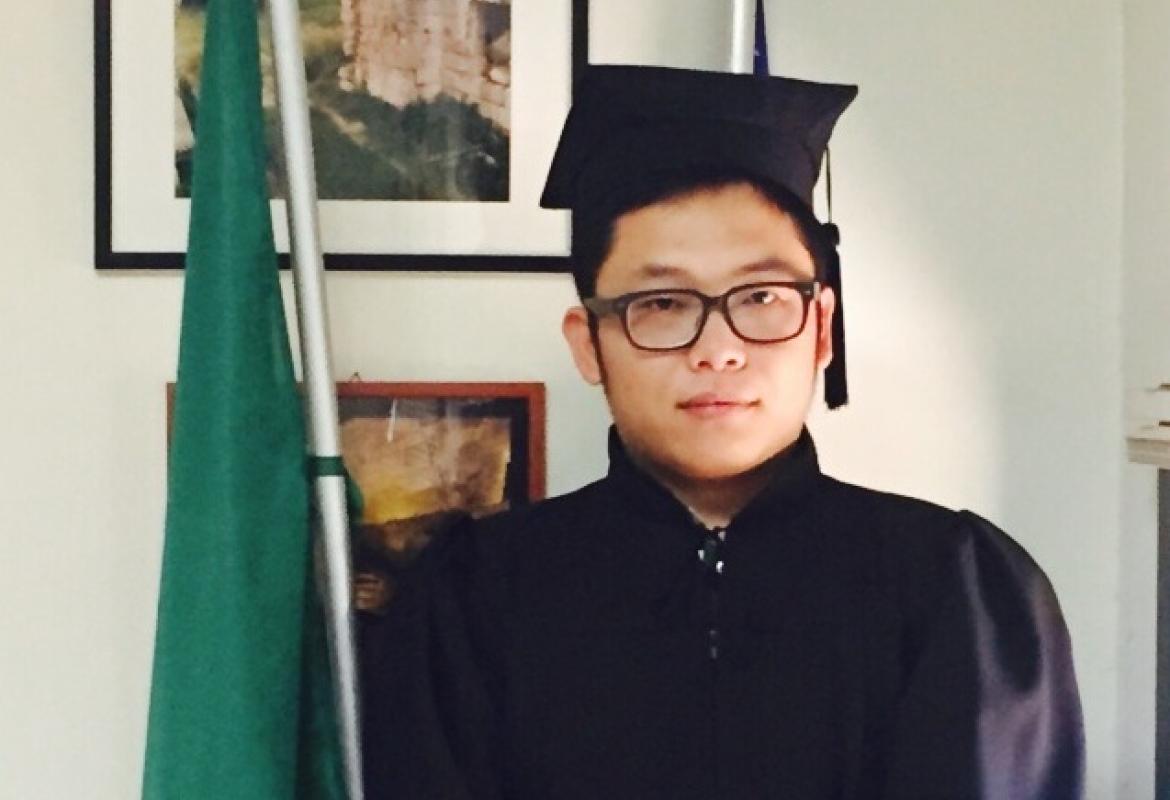 Qiao Lunlun è il primo cinese laureatosi a Lecce