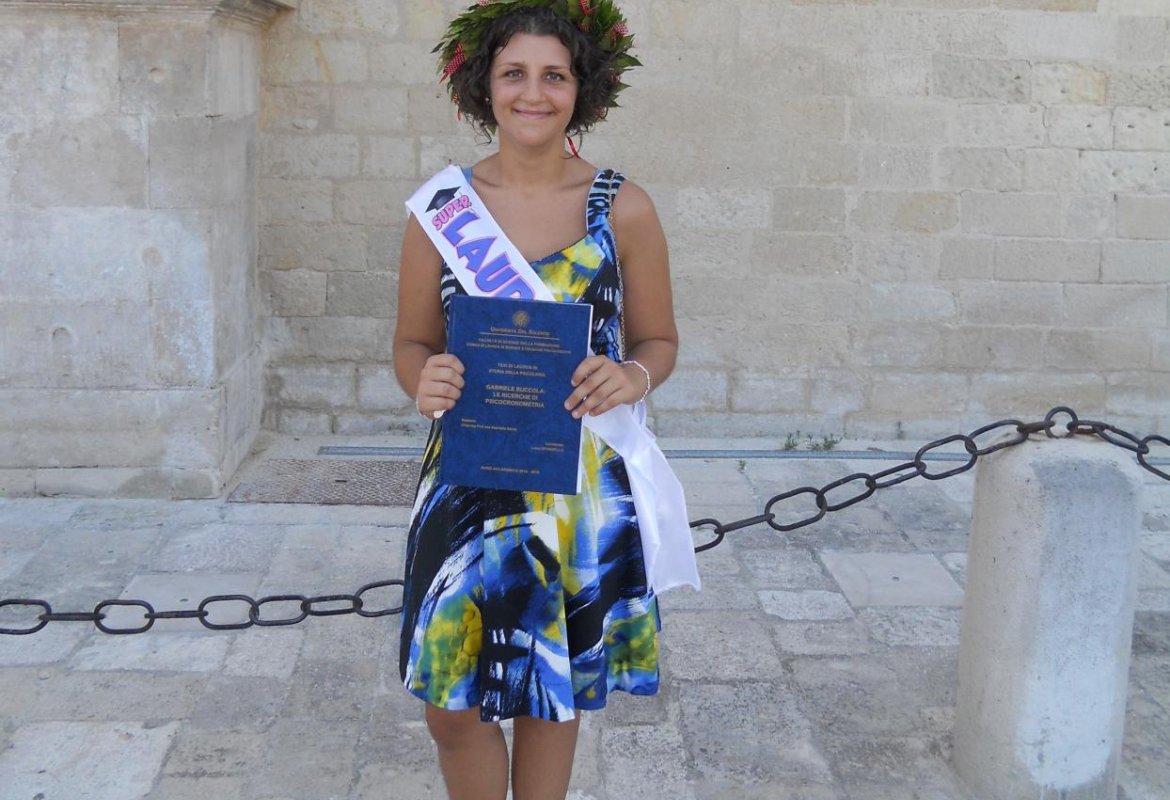 Luisa Sponziello è dottore in 'Scienze e Tecniche Psicologiche'