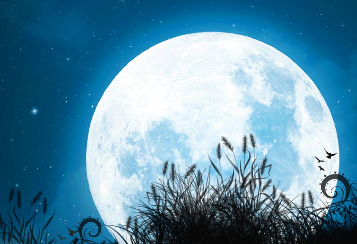 L’amore del cielo per la luna