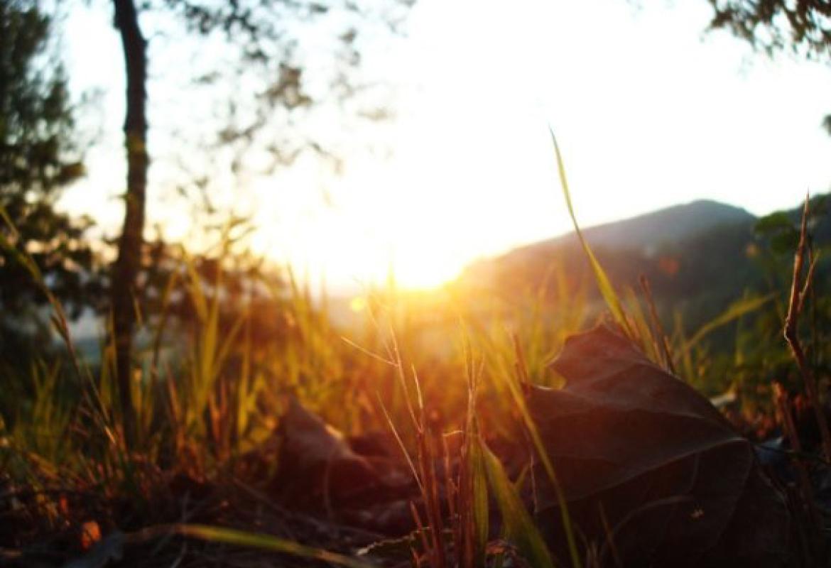 In vetta ad un cristallo