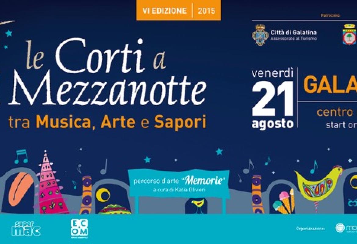 Si aprono oggi 'Le Corti a Mezzanotte'