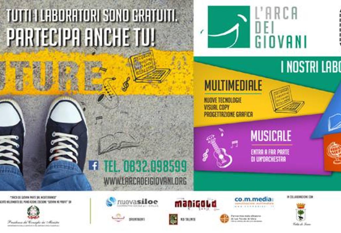 “L’arca dei giovani", riaperte le iscrizioni