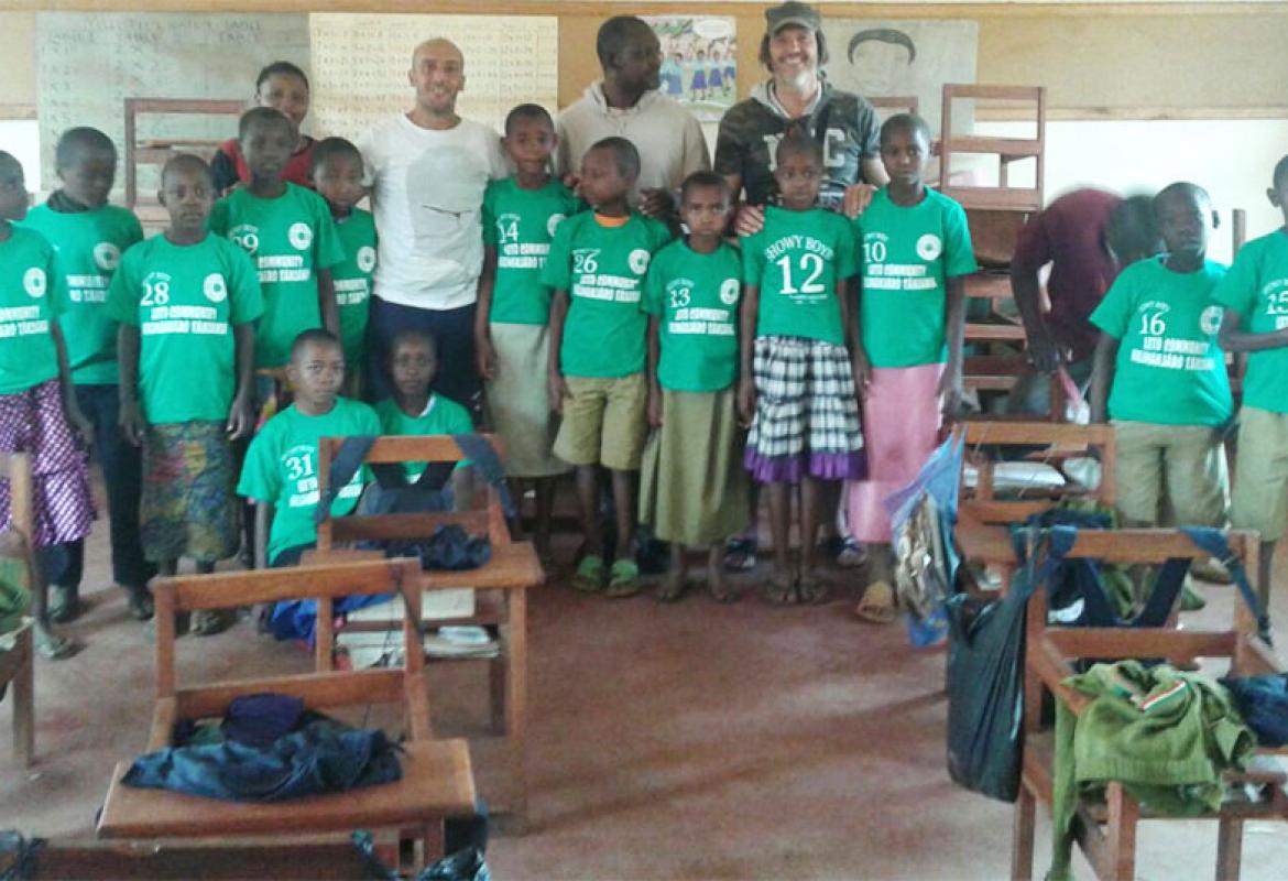 Un cuore bianco-verde batte in Tanzania