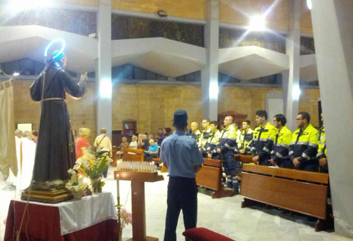 La Protezione Civile festeggia il protettore San Pio
