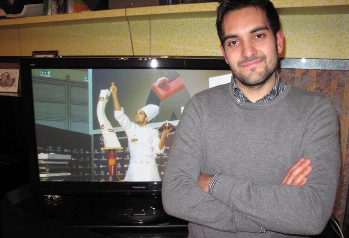 Gianluca Cuna, secondo al World Chocolate Masters di Rimini