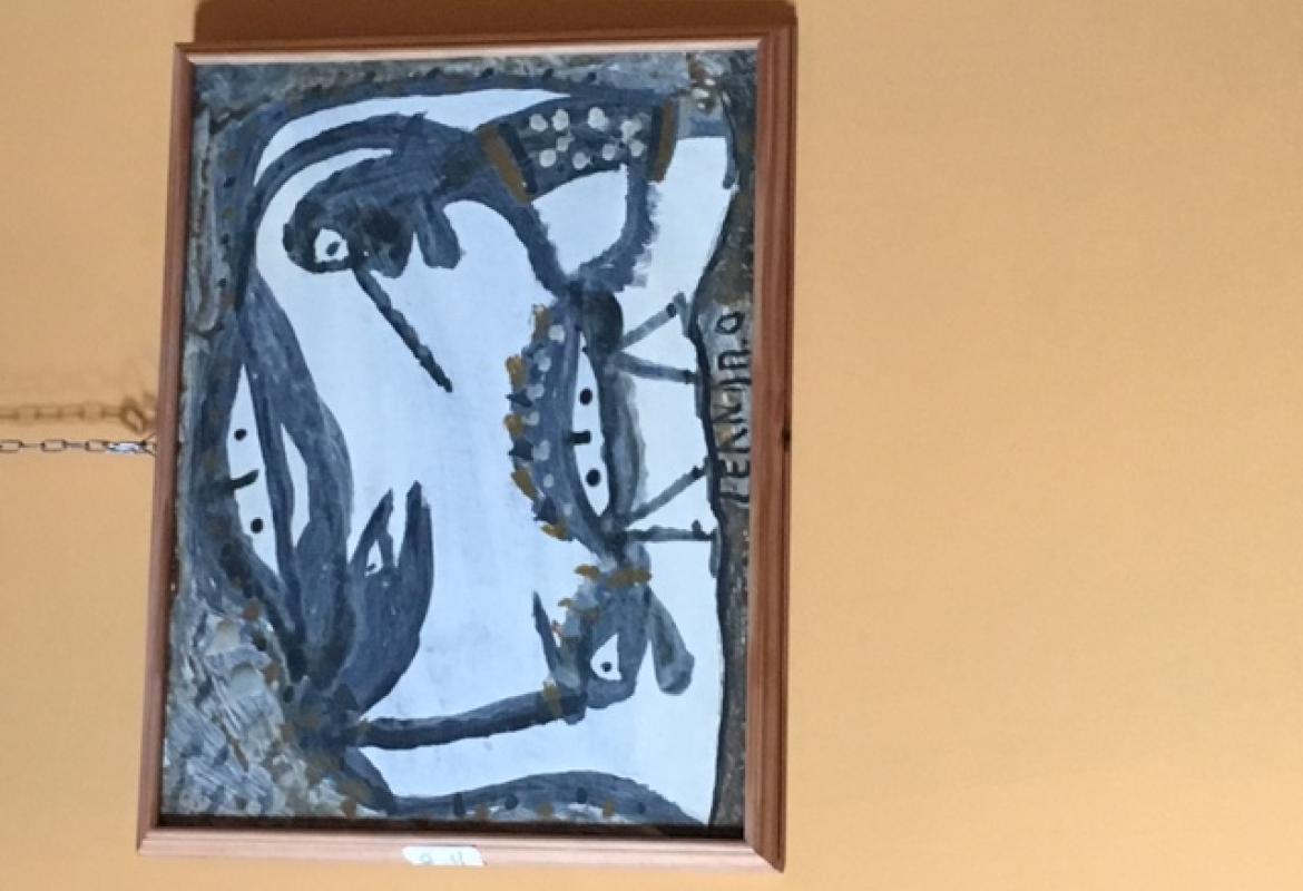 Una mostra di opere di Ezechiele Leandro