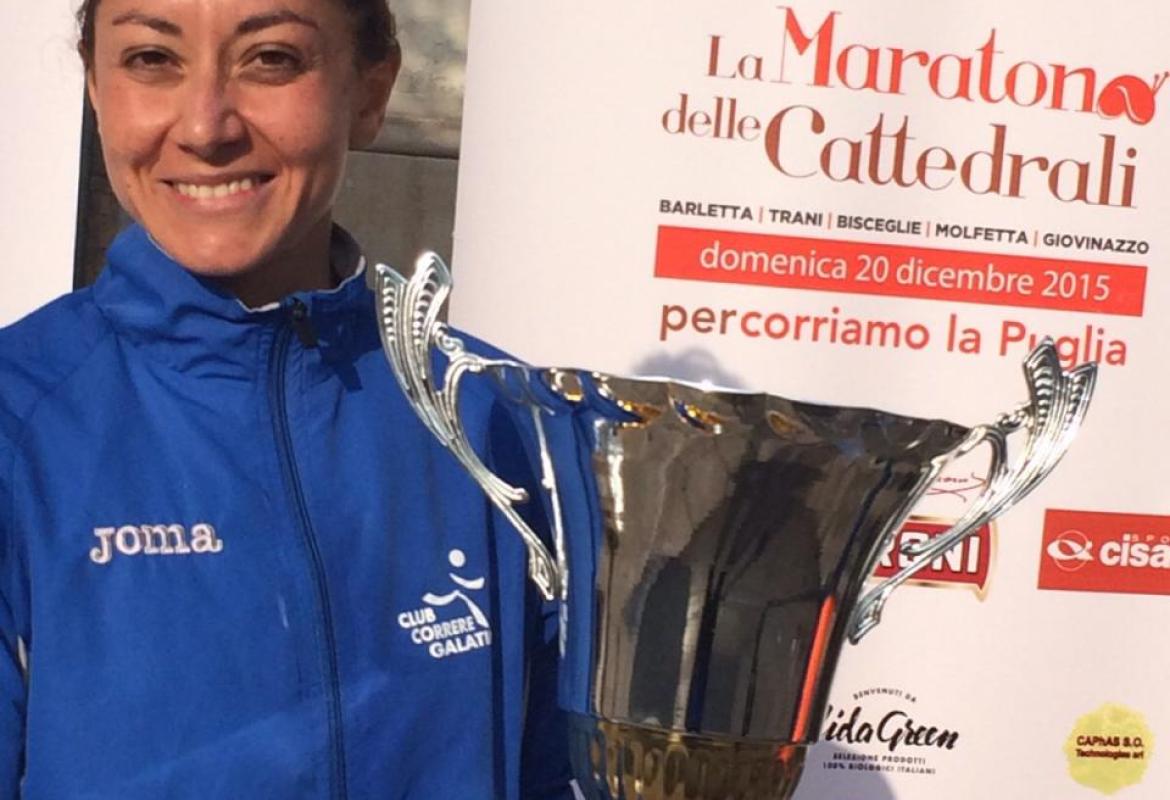 Francesca Mele vince la Maratona delle Cattedrali