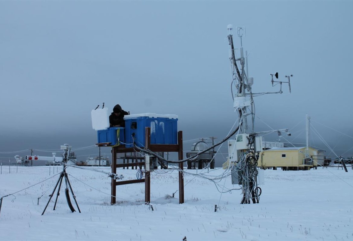 Gas serra nell'Artico anche in 'inverno'