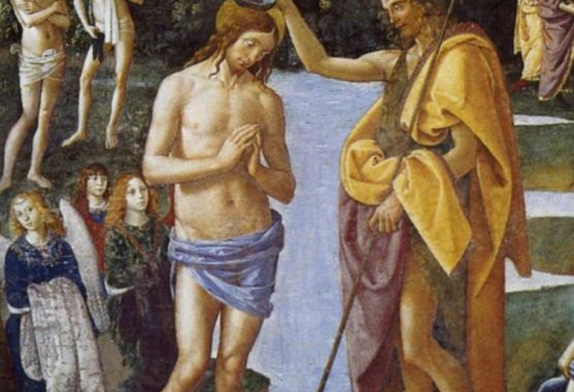  Scese su di lui lo Spirito Santo