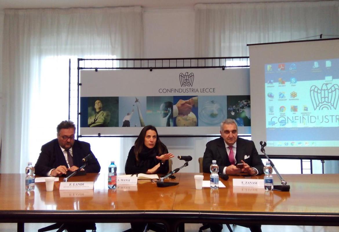 Confindustria Lecce incontra la vicepresidente nazionale