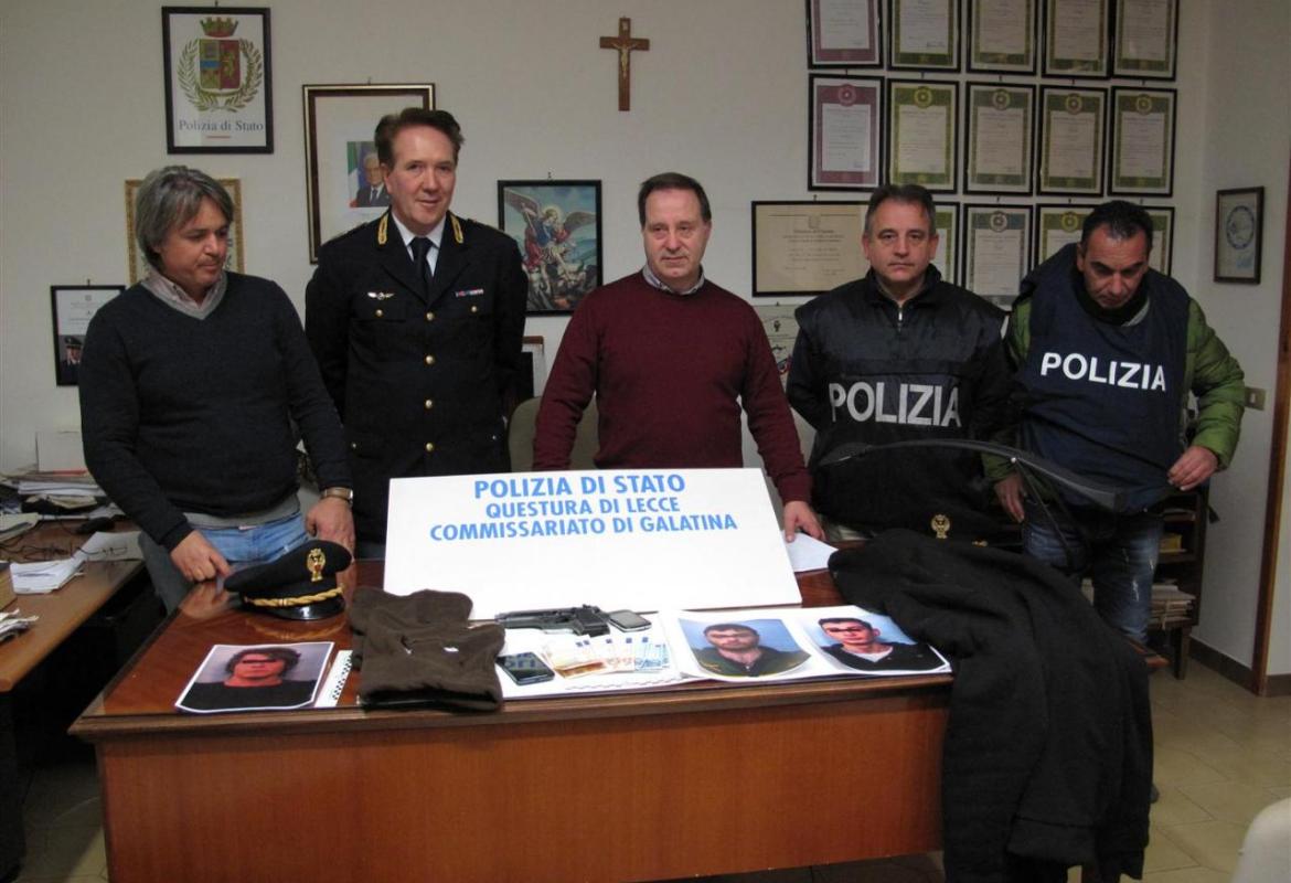 Rapina al Despar di via D'Enghien, arresto lampo di quattro giovani galatinesi 