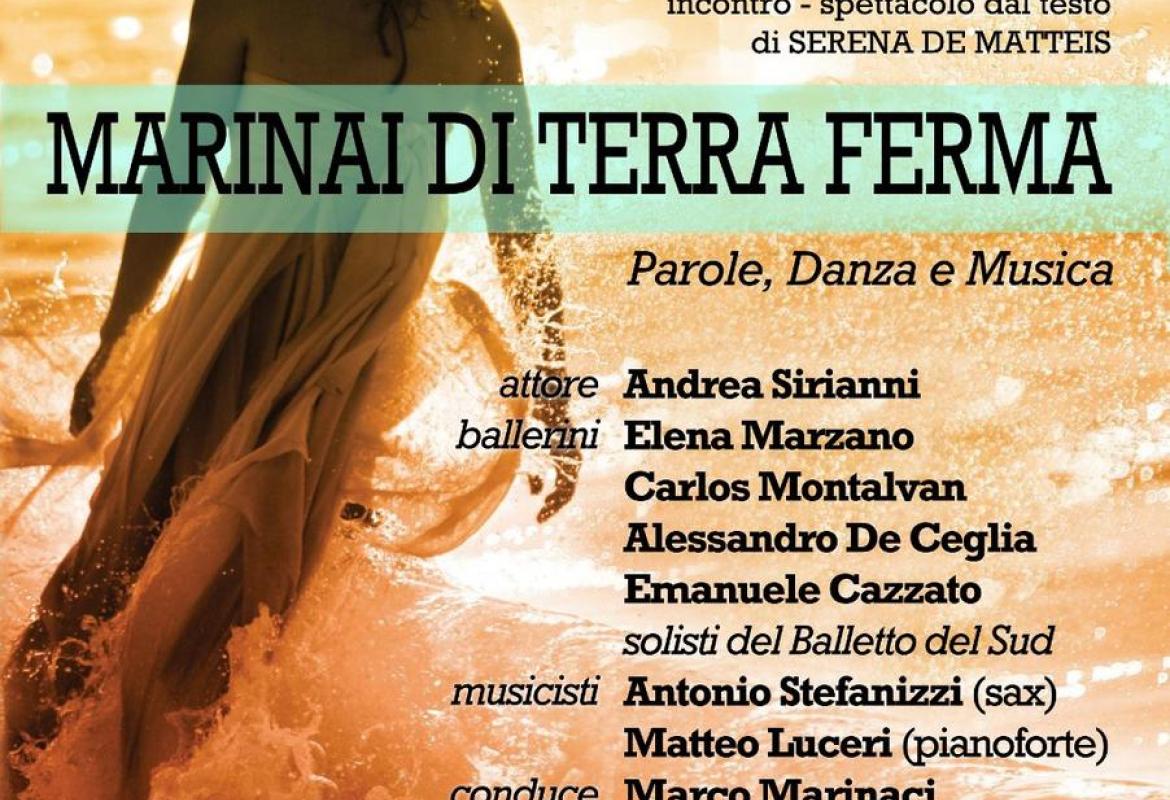 &quot;MARINAI DI TERRA FERMA&quot;: Spettacolo e raccolta fondi per sostenere AIRC, il 21 al 'Paisiello'