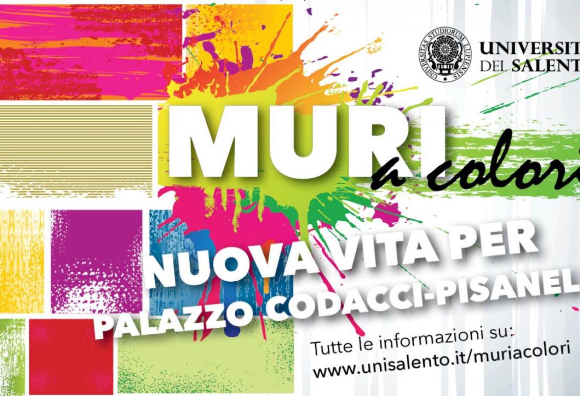 "Muri a colori" all'Unisalento