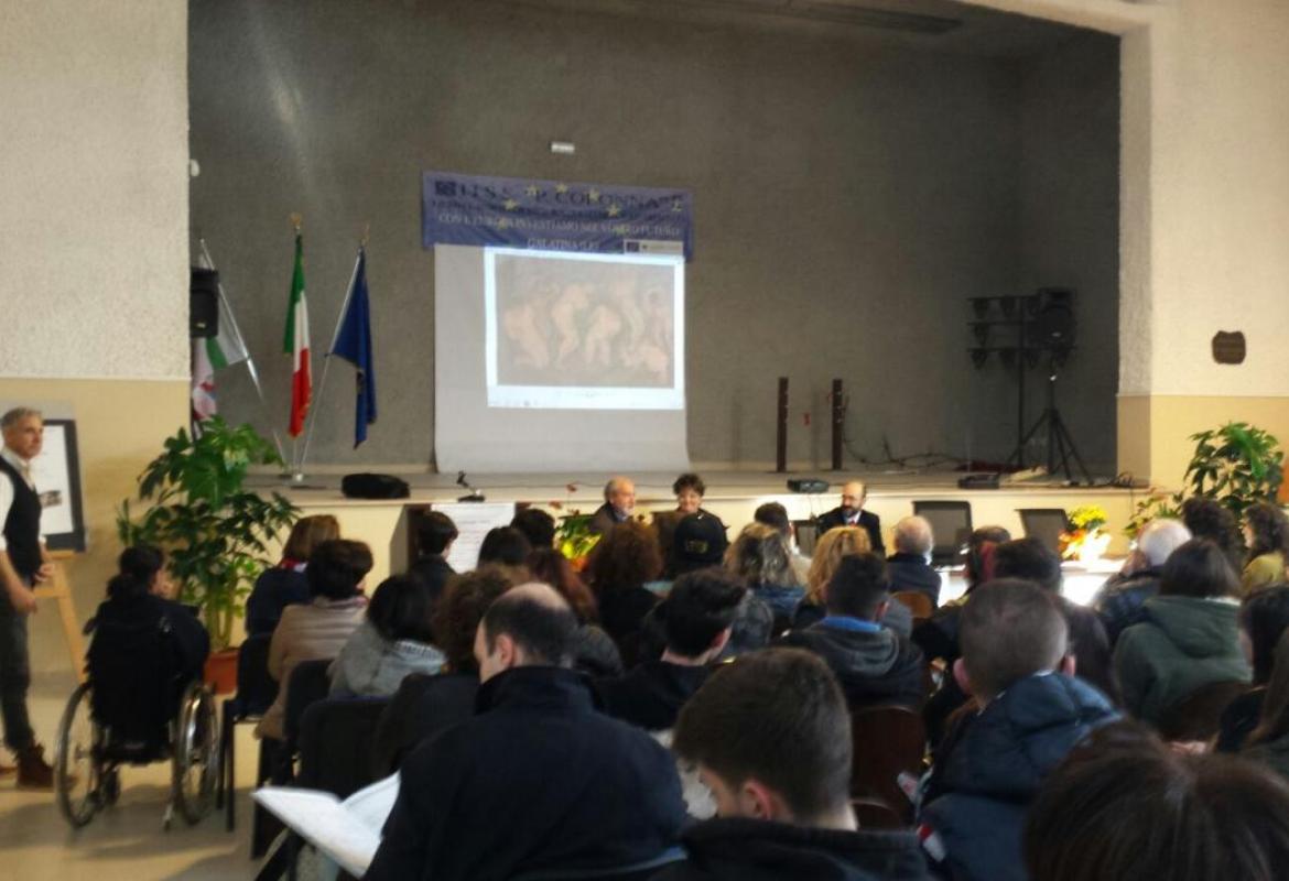 Giuseppe Nifosì al Liceo Artistico Toma