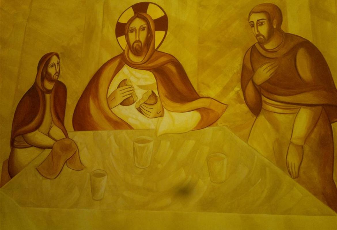 «Pietro, io ti dico: non canterà oggi il gallo prima che tu per tre volte avrai negato di conoscermi»