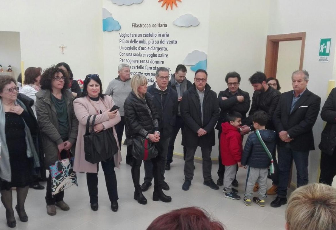 Inaugurato il nuovo asilo comunale