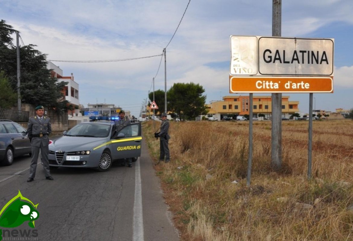 In corso blitz della Guardia di Finanza contro persone ritenute vicine al clan Coluccia