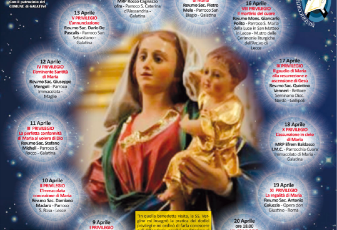 Verso la festa della Madonna della Luce