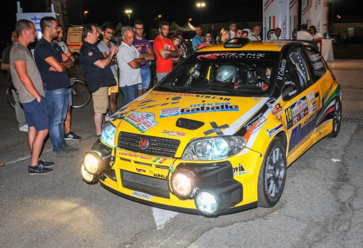 Una macchina galatinese al Rally di Casarano