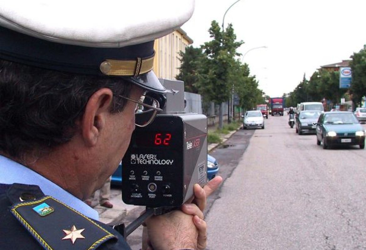 Autovelox e telelaser sulle strade del Salento