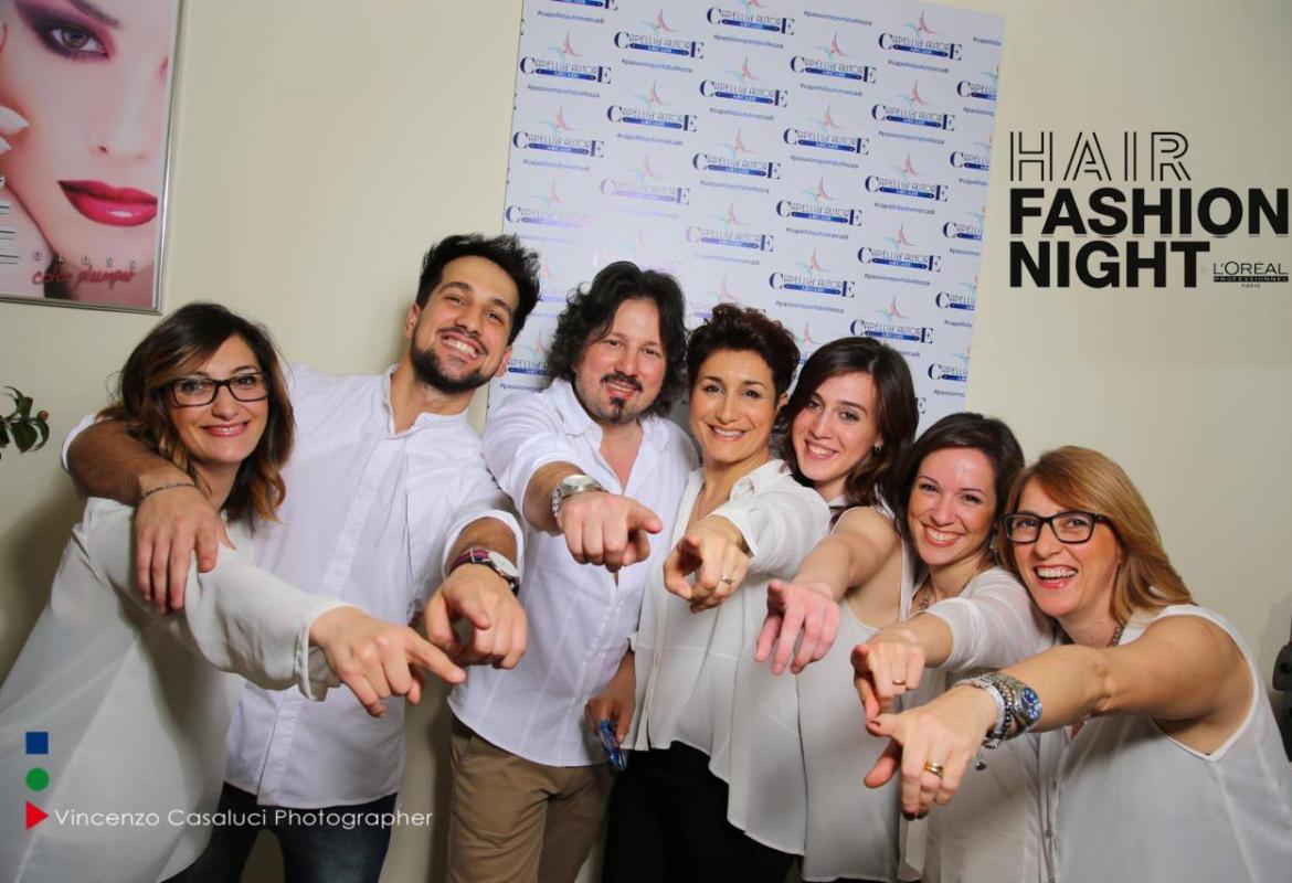 HAIR FASHION NIGHT: Capelli d’Autore Arcadi c’è