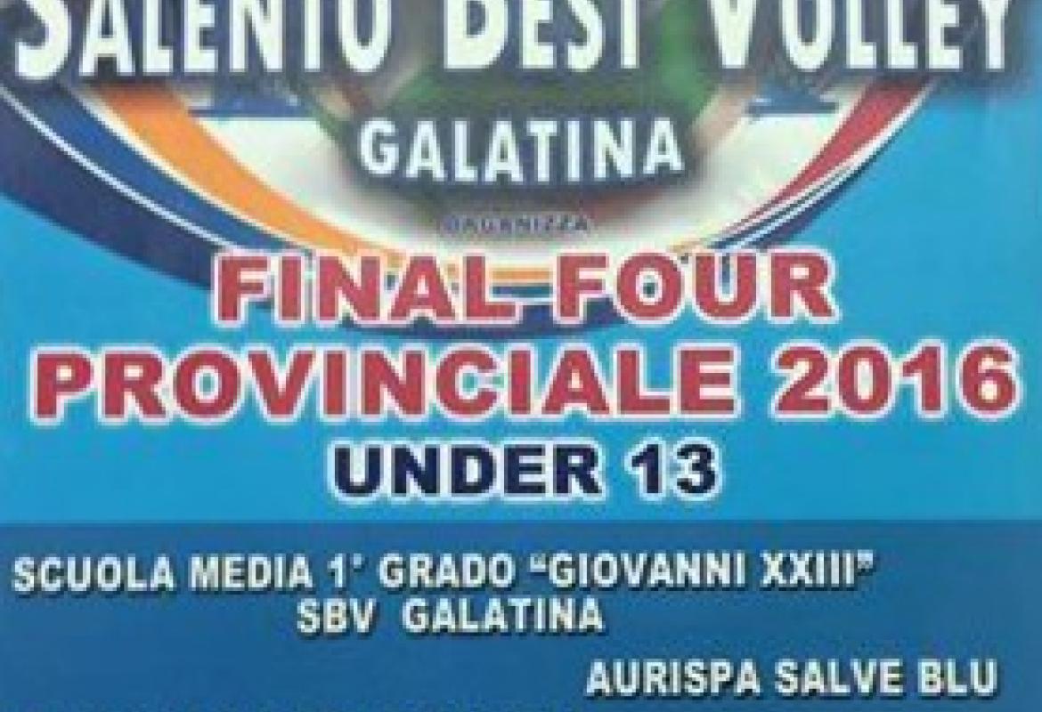 Gli under 13 della Giovanni XXIII alle final four provinciali