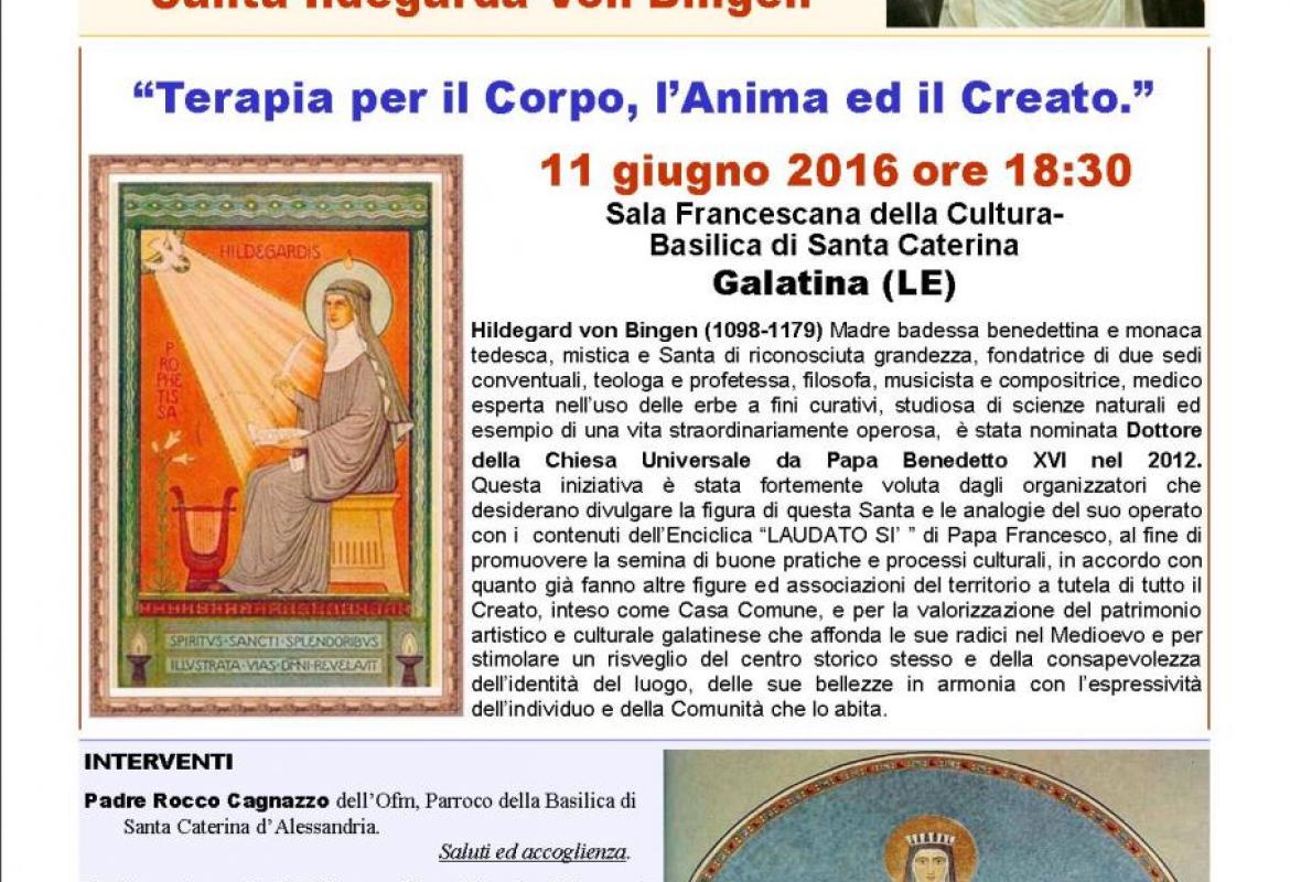 "Terapia per il Corpo, l’Anima ed il Creato”