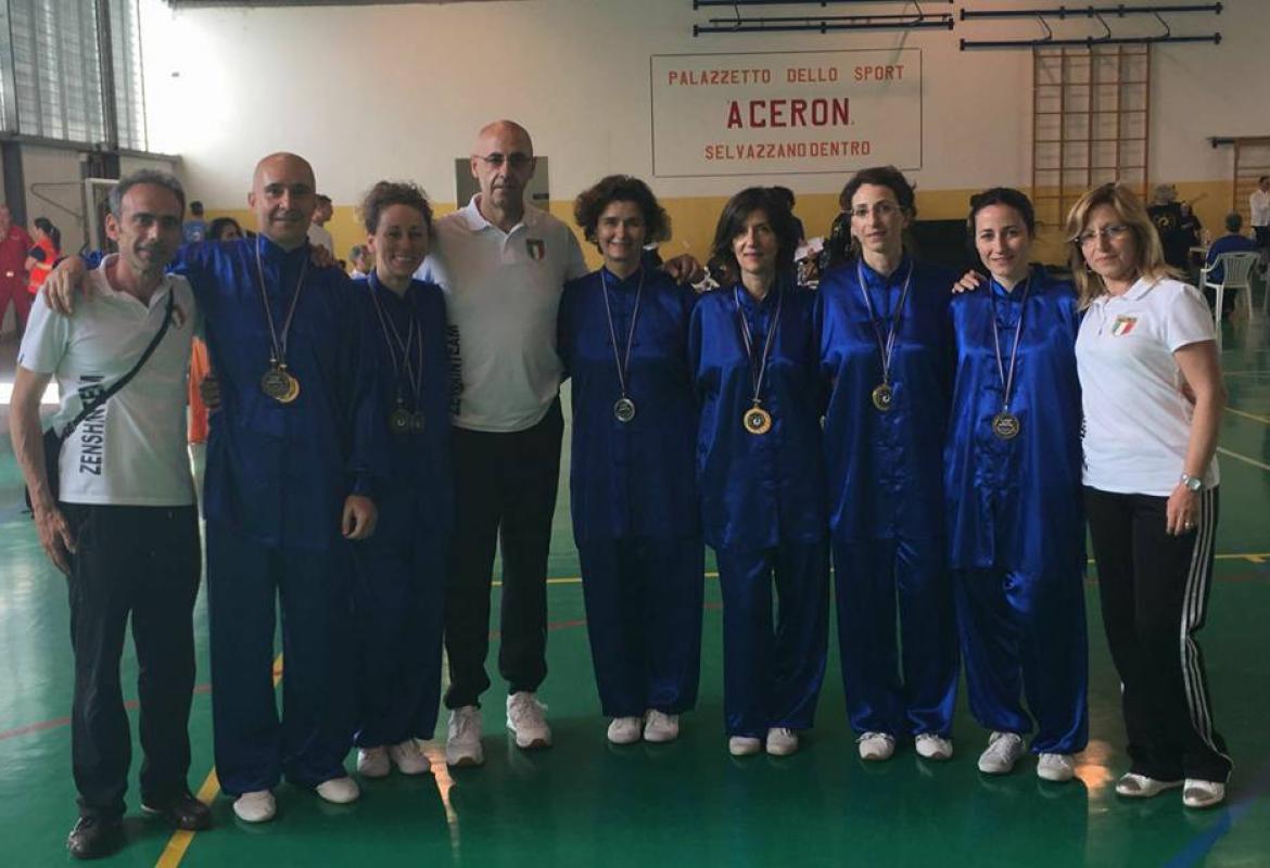Campionati Europei di Tai Chi Chuan, 15 medaglie allo Zen Shin di Galatina  