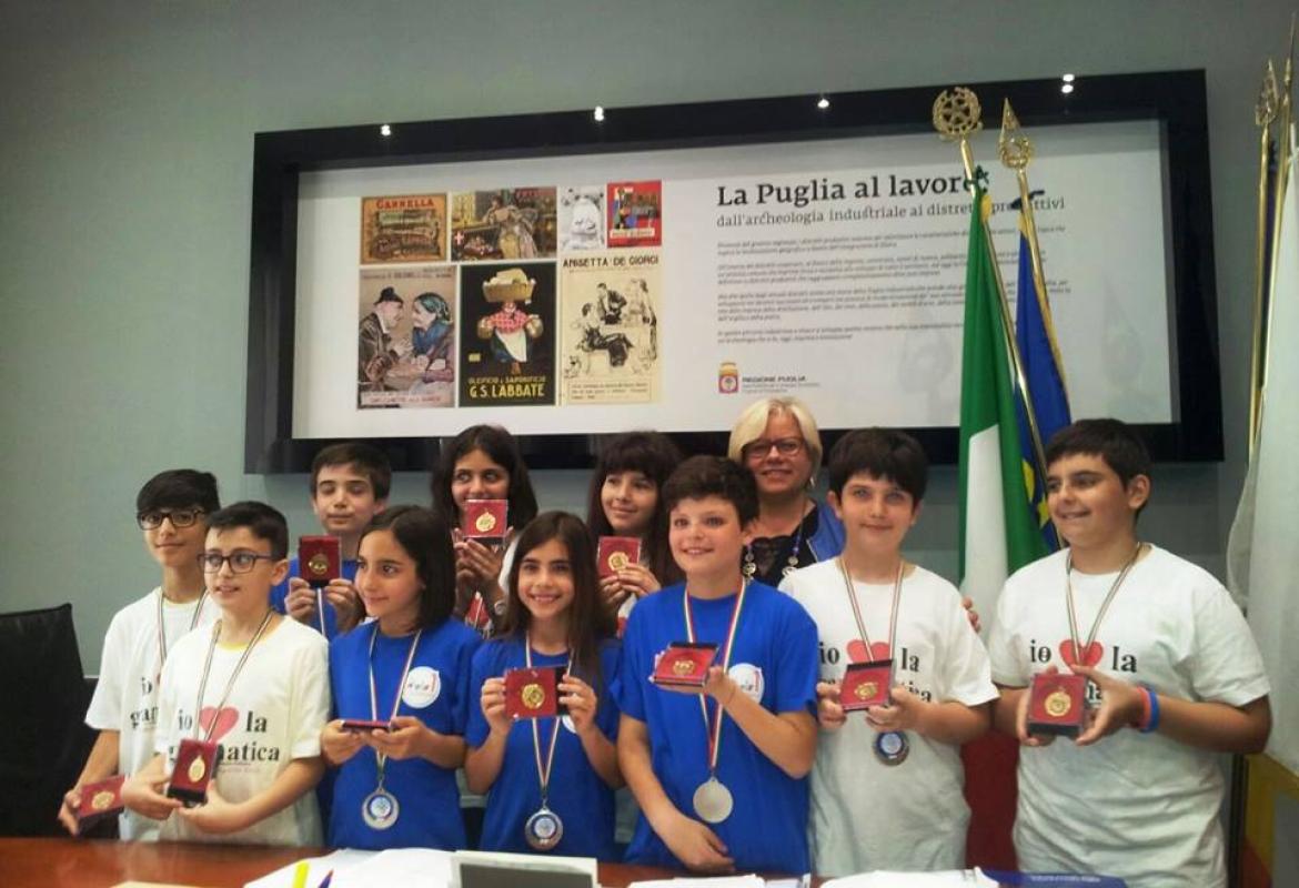 Olimpiadi di italiano, primi i ragazzi di Aradeo