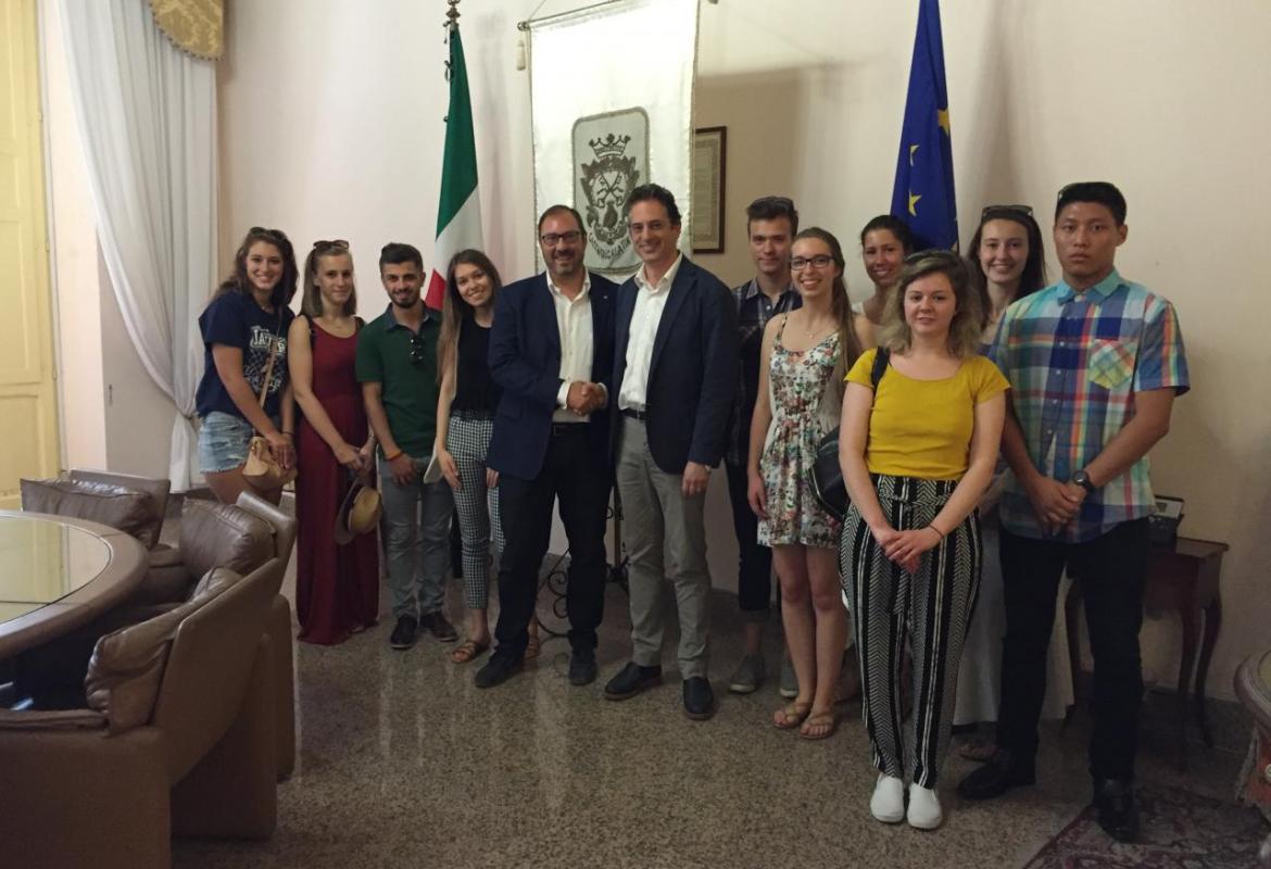 A Palazzo Orsini ragazzi da undici paesi del mondo