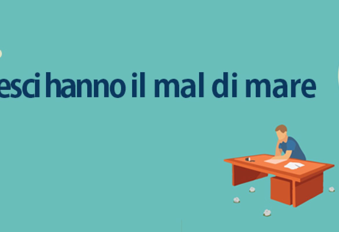 Anche i pesci hanno il mal di mare