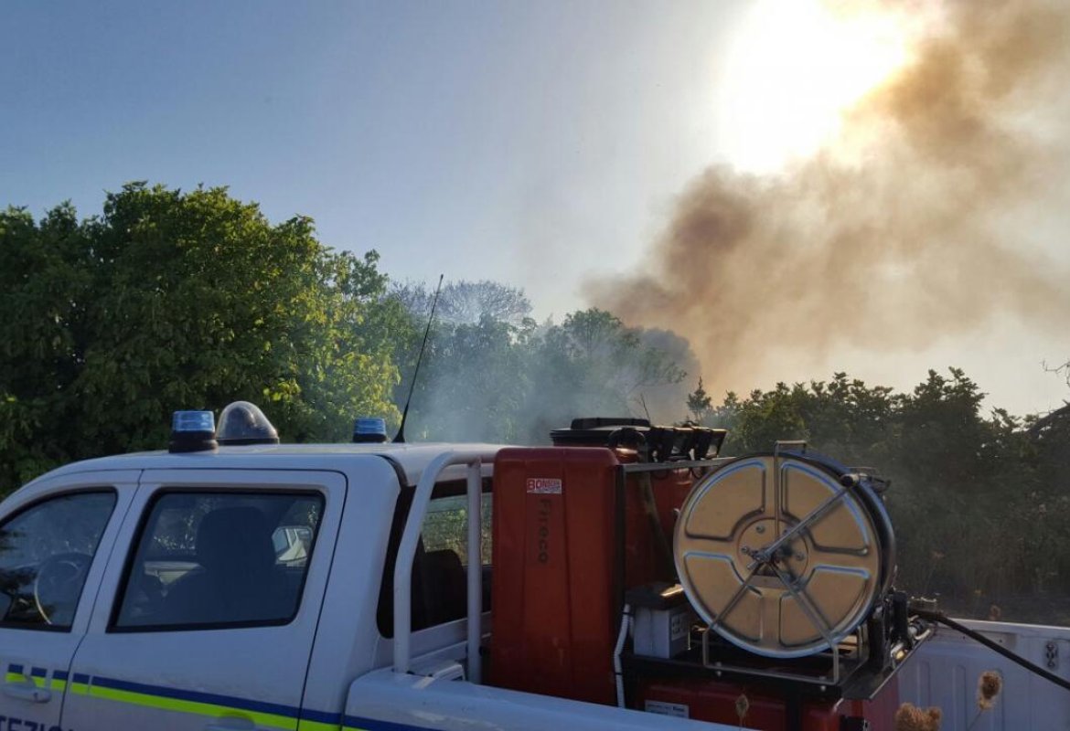 Fuoco al Villaggio Azzurro
