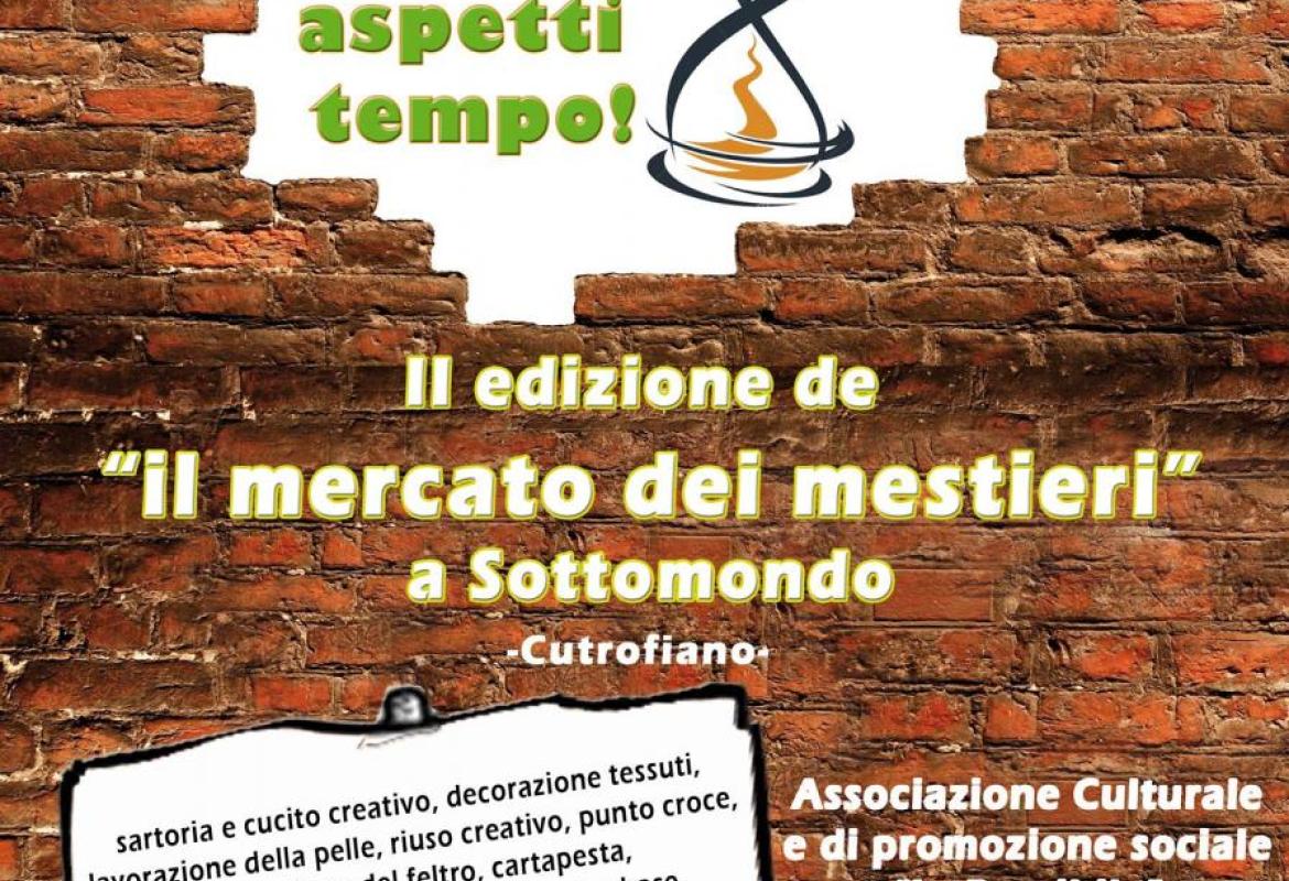 Torna &quot;Il mercato dei mestieri&quot;