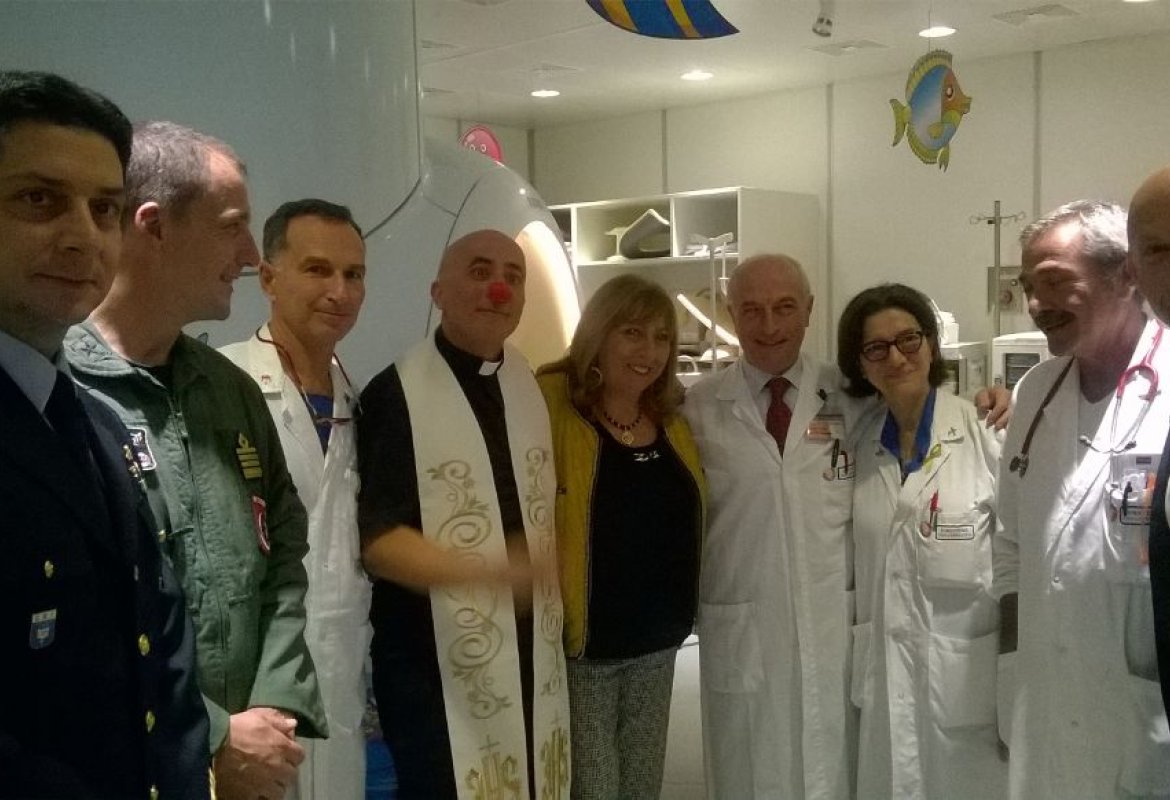  E la Risonanza Magnetica Nucleare pediatrica del Fazzi divenne il Nautilus di Capitano Nemo