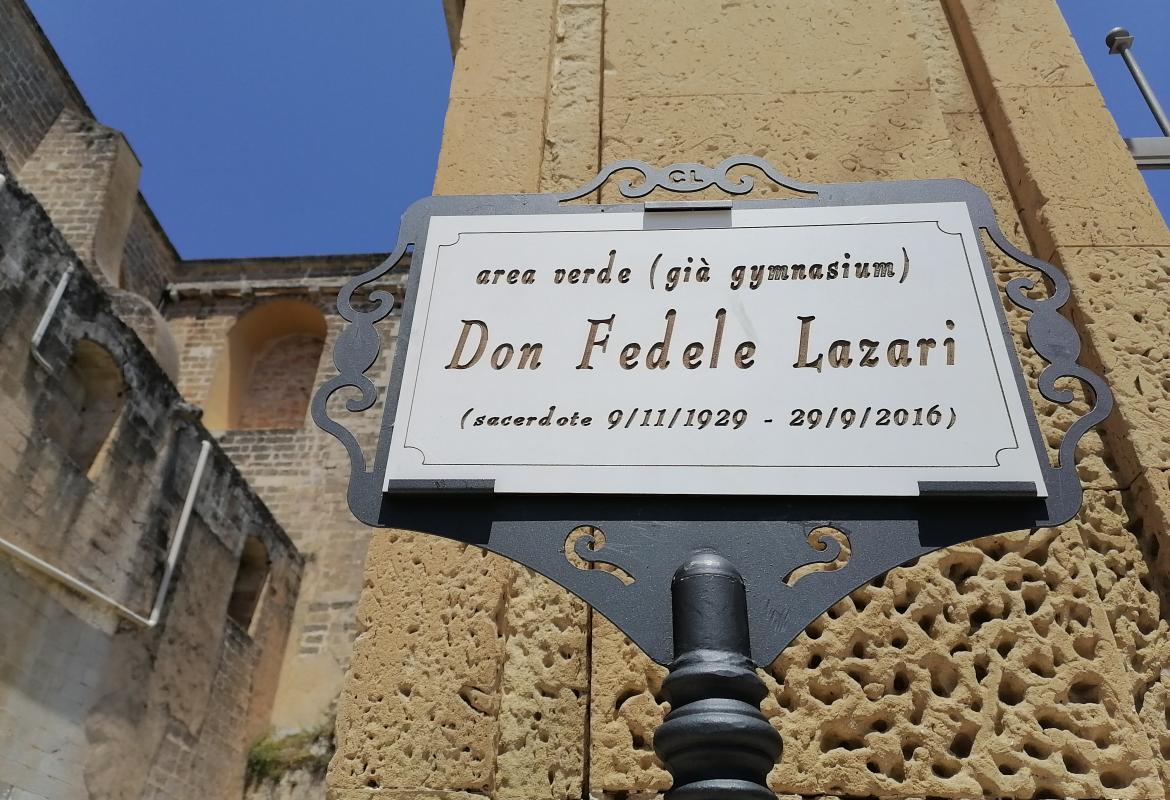 targa don fedele lazari