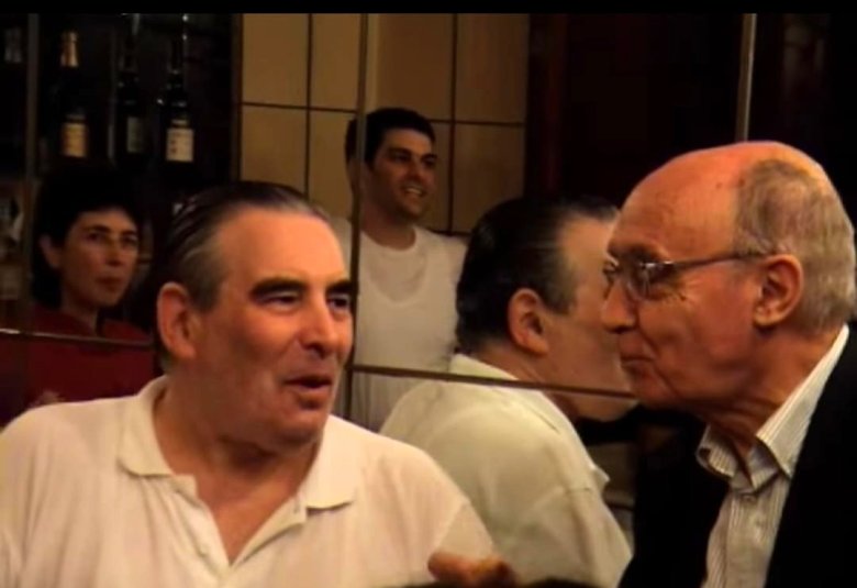 Andrea Ascalone Josè Saramago sullo sfondo Davide Ascalone