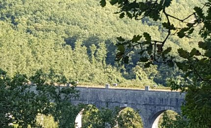 I primi passi della ciclovia dell'Acquedotto 