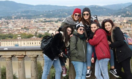 Gli studenti del Liceo Classico e dell'Artistico di Galatina a Firenze come giurati