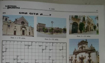 Galatina sulla Settimana Enigmistica